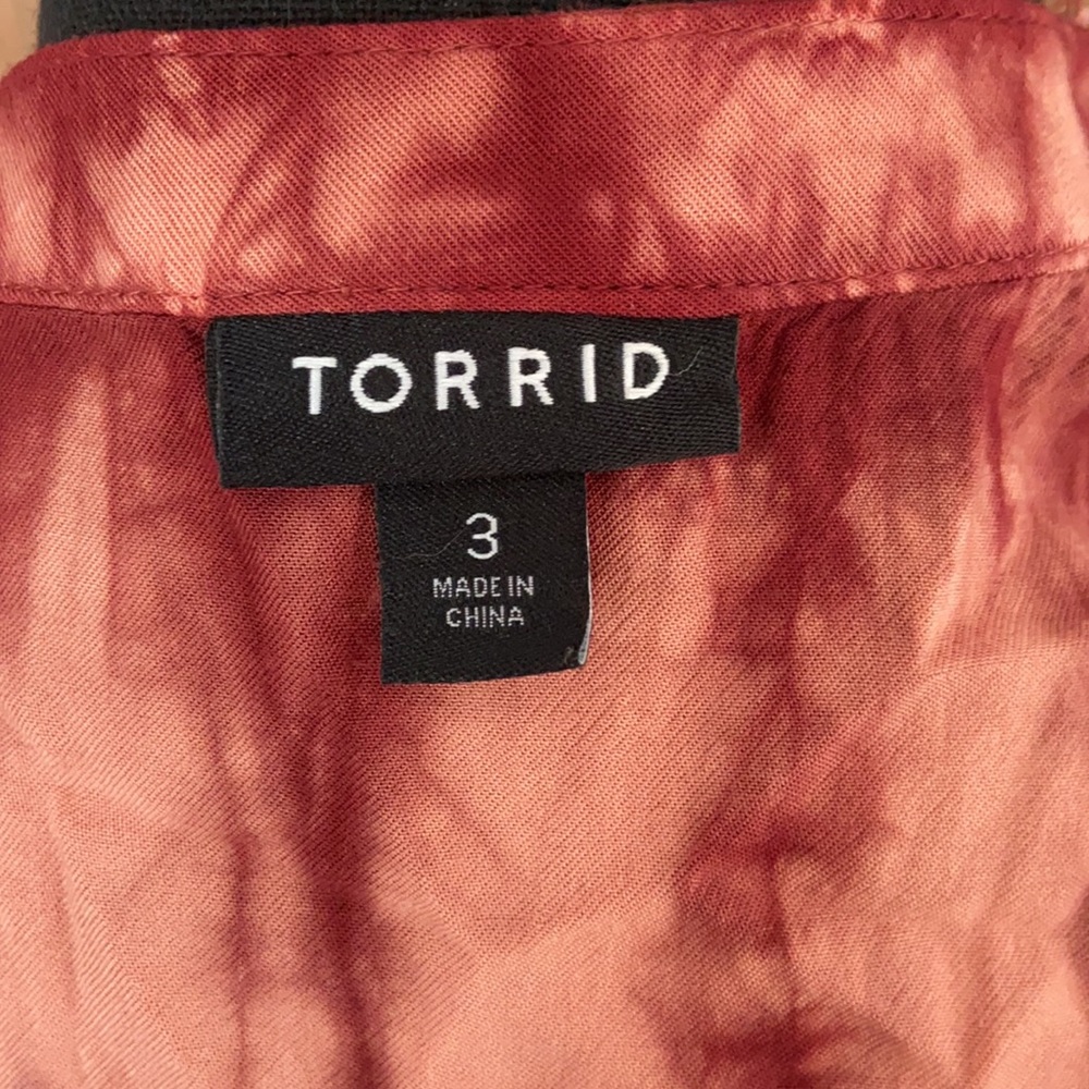 Fun torrid tye dye top - Picture 3 of 3